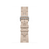 Ремешок Hermes для Apple Watch 42mm Kilim Single Tour - Песочный (Grege)