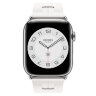 Apple Watch Hermes Series 12 46mm, спортивный ремешок Kilim белый