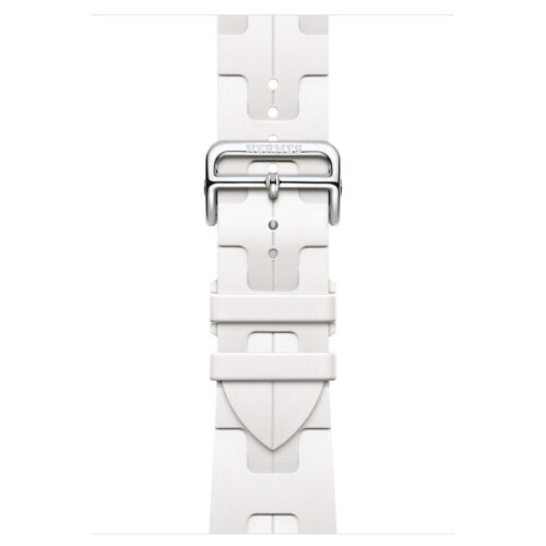 Apple Watch Hermes Series 12 46mm, спортивный ремешок Kilim белый