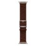 Apple Watch Hermes Ultra 4 49mm, ремешок En Mer бордовый