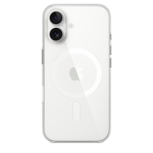 Прозрачный чехол для iPhone 16 с MagSafe