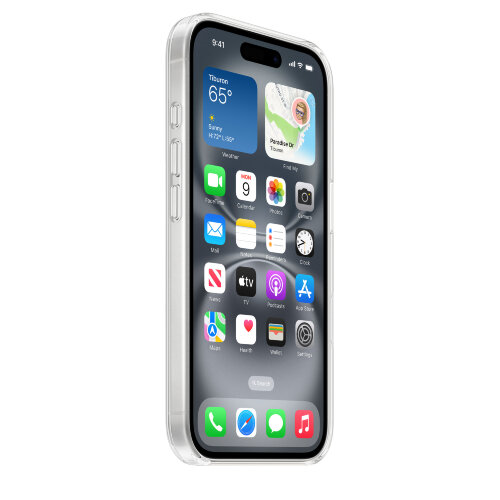 Прозрачный чехол для iPhone 16 с MagSafe