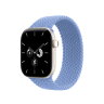 Монобраслет для Apple Watch 46mm Braided Solo Loop - Голубой (Wildflower Blue)