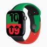 Apple Watch Series 10 42mm, Jet Black Aluminum Case with Sport Band - Black Unity