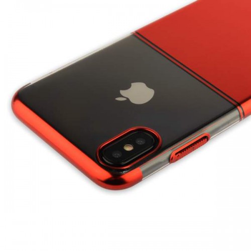 Пластиковая чехол-накладка XUNDD Waltz Series для iPhone X - Красный