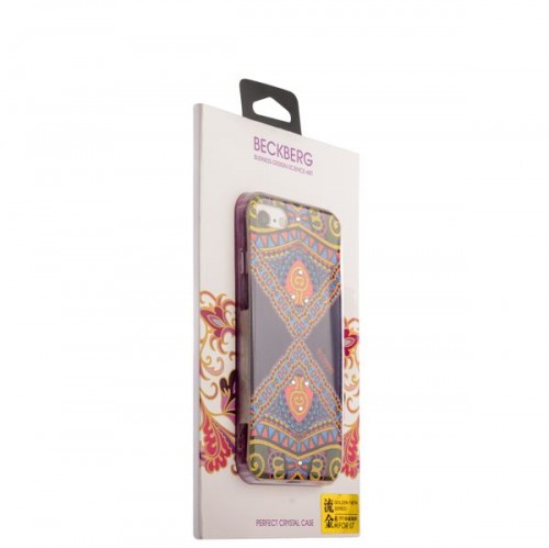 Накладка силиконовая Golden Faith для iPhone 8 и 7 со стразами Swarovski - Стиль 13