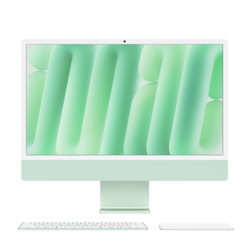 Apple iMac 24 inch (2024, M4, 16GB, 1TB SSD, 10-core GPU) Numeric+TrackPad Nano-texture glass Green
