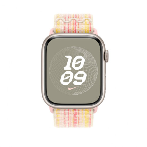 Спортивный браслет для Apple Watch 46mm Nike Sport Loop - Звездно-розовый (Starlight/Pink)