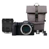 Canon EOS RP Camera + RF 24-105mm IS STM Lens + Backpack + SD card + Spare Battery