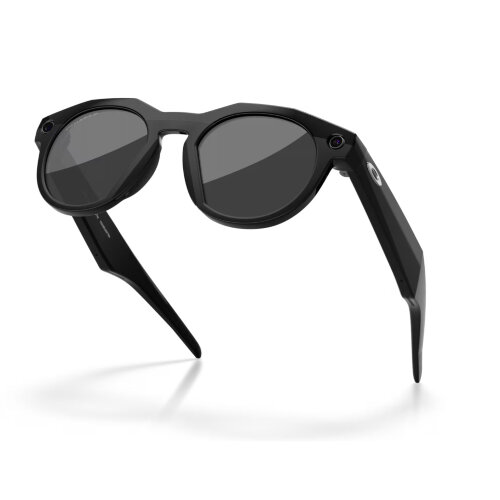 Oakley Meta HSTN (черные линзы, чёрная оправа, Polarized)