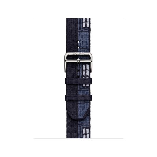 Трикотажный ремешок Faubourg Party 46mm - Bleu Noit (Синий)