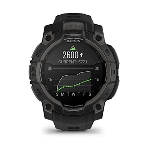 Умные часы Garmin Instinct 3 45mm, AMOLED, Black, Black Band