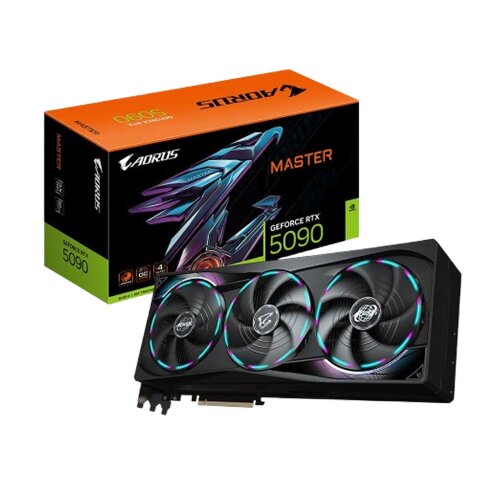 Видеокарта NVIDIA GIGABYTE AORUS GeForce RTX 5090 MASTER