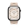 Ремешок Hermes для Apple Watch 46mm Kilim Single Tour - Песочный (Grege)
