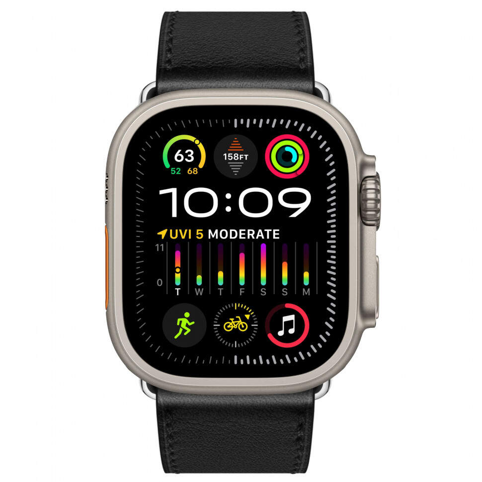 Apple Watch Ultra 3 Hermes 49mm Deployment Noir
