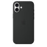 Силиконовый чехол для iPhone 16 Plus с MagSafe - Black (Черный)