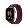 Монобраслет для Apple Watch 46mm Braided Solo Loop - Бордовый (Burgundy)