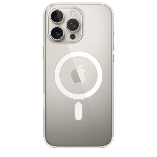 Прозрачный чехол для iPhone 16 Pro Мах с MagSafe