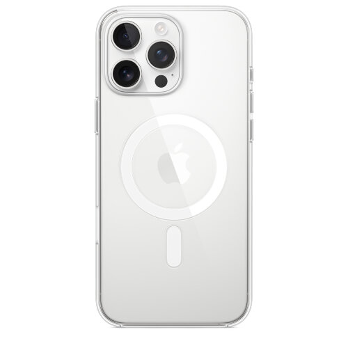 Прозрачный чехол для iPhone 16 Pro Мах с MagSafe