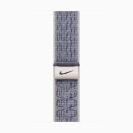 Спортивный браслет для Apple Watch 46mm Nike Sport Loop - Серый/Голубой (Grey/Blue)