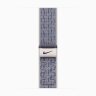 Спортивный браслет для Apple Watch 46mm Nike Sport Loop - Серый/Голубой (Grey/Blue)