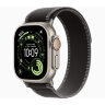 Ремешок для Apple Watch Ultra 49mm Trail Loop Titanium (S/M) - Black/Charcoal (Черный уголь)