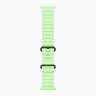 Apple Watch Ultra 3 49mm Black Titanium Case with Neon Green Ocean Band