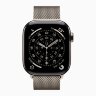 Apple Watch Series 11 42mm, Natural Titanium, Natural Milanese Loop