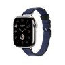 Тонкий ремешок Twill Jump Attelage Single Tour 42mm - Navy/Noir (Синий)