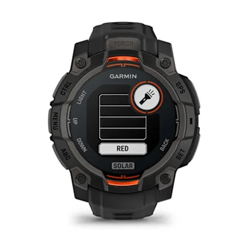 Умные часы Garmin Instinct 3 45mm, Solar, Black, Black Band