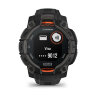 Умные часы Garmin Instinct 3 45mm, Solar, Black, Black Band
