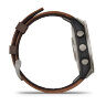 Умные часы Garmin D2 Mach 2 47mm, Titanium, Oxford Brown Leather Band