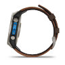 Умные часы Garmin D2 Mach 2 47mm, Titanium, Oxford Brown Leather Band