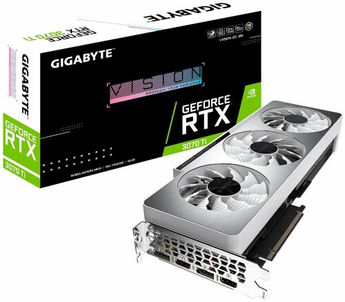 Видеокарта NVIDIA GIGABYTE RTX 3070 VISION OC 8G