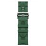 Apple Watch Hermes Series 12 46mm, спортивный ремешок Kilim зеленый