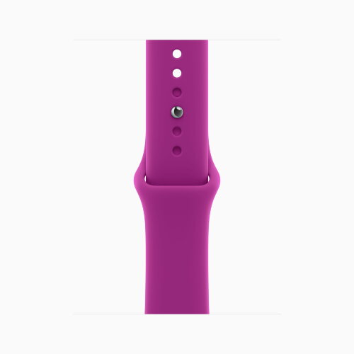 Apple Watch Series 12 42mm, Natural Titanium Case with Sport Band - Magenta