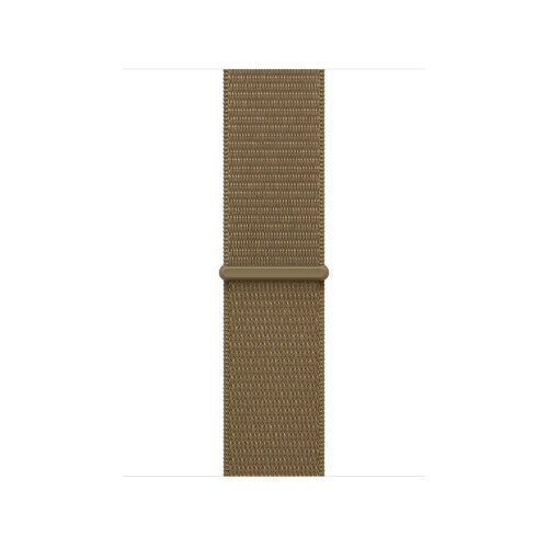 Apple Watch Series 12 42mm, Black Aluminum Case with Sport Loop - Olive
