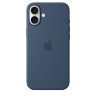 Силиконовый чехол для iPhone 16 Plus с MagSafe - Denim (Синий)