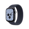 Монобраслет для Apple Watch 46mm Braided Solo Loop - Темно-синий (Navy Blue)