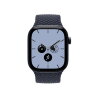 Монобраслет для Apple Watch 46mm Braided Solo Loop - Темно-синий (Navy Blue)
