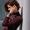 Apple Watch Hermès Series 12 42mm, Silver Titanium, ремешок Double Tour Attelage темно-синий (Bleu Tempête)