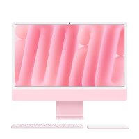 Apple iMac 24 inch (2024, M4, 16GB, 1TB SSD, 10-core GPU) Numeric+TrackPad Nano-texture glass Pink