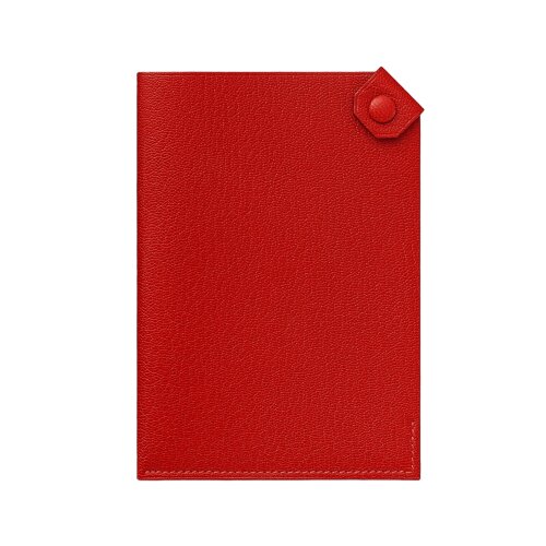 Чехол для паспорта Hermes Tarmac  Rouge de Coeur (Красный)