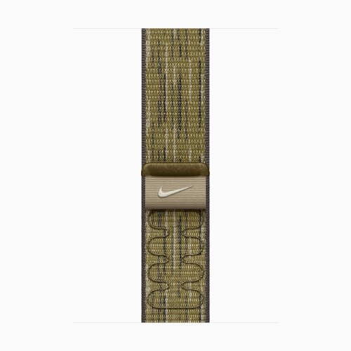 Спортивный браслет для Apple Watch 46mm Nike Sport Loop - Зеленый/Серый (Green/Grey)