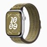 Спортивный браслет для Apple Watch 46mm Nike Sport Loop - Зеленый/Серый (Green/Grey)
