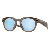 Oakley Meta (Коричневая оправа, линзы голубые)