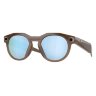 Oakley Meta (Коричневая оправа, линзы голубые)
