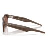Oakley Meta (Коричневая оправа, линзы голубые)