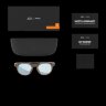 Oakley Meta HSTN (голубые линзы, коричневая оправа, Polarized)