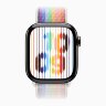Apple Watch Series 11 42mm, Slate Titanium Case with Sport Loop - Pride Edition